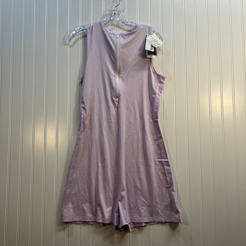 Adidas Women SP Flow Dress Ice Lavender Romper JM2149‎ Size Small NEW Tenniscore